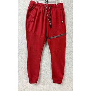 Ecko Unltd Red Fleece Joggers Sweatpants Men's Size M